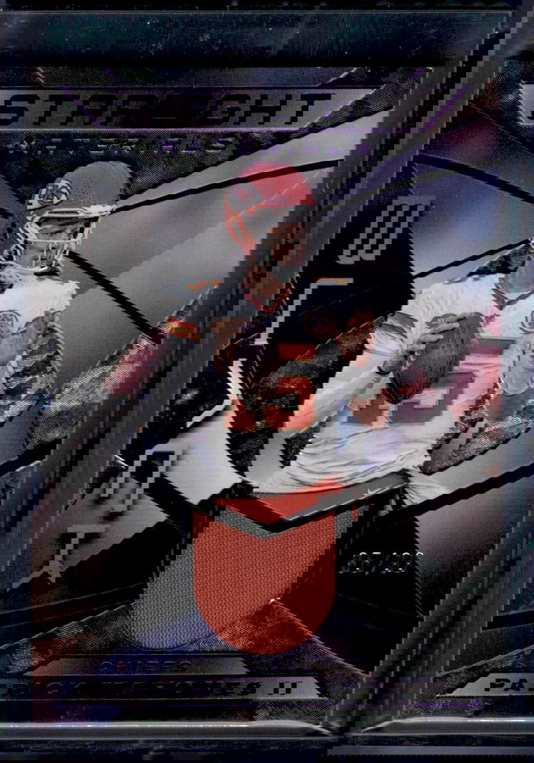 Patrick Mahomes Starlight Patch /99 2024 Panini Black #SM-PM (1 of 2)