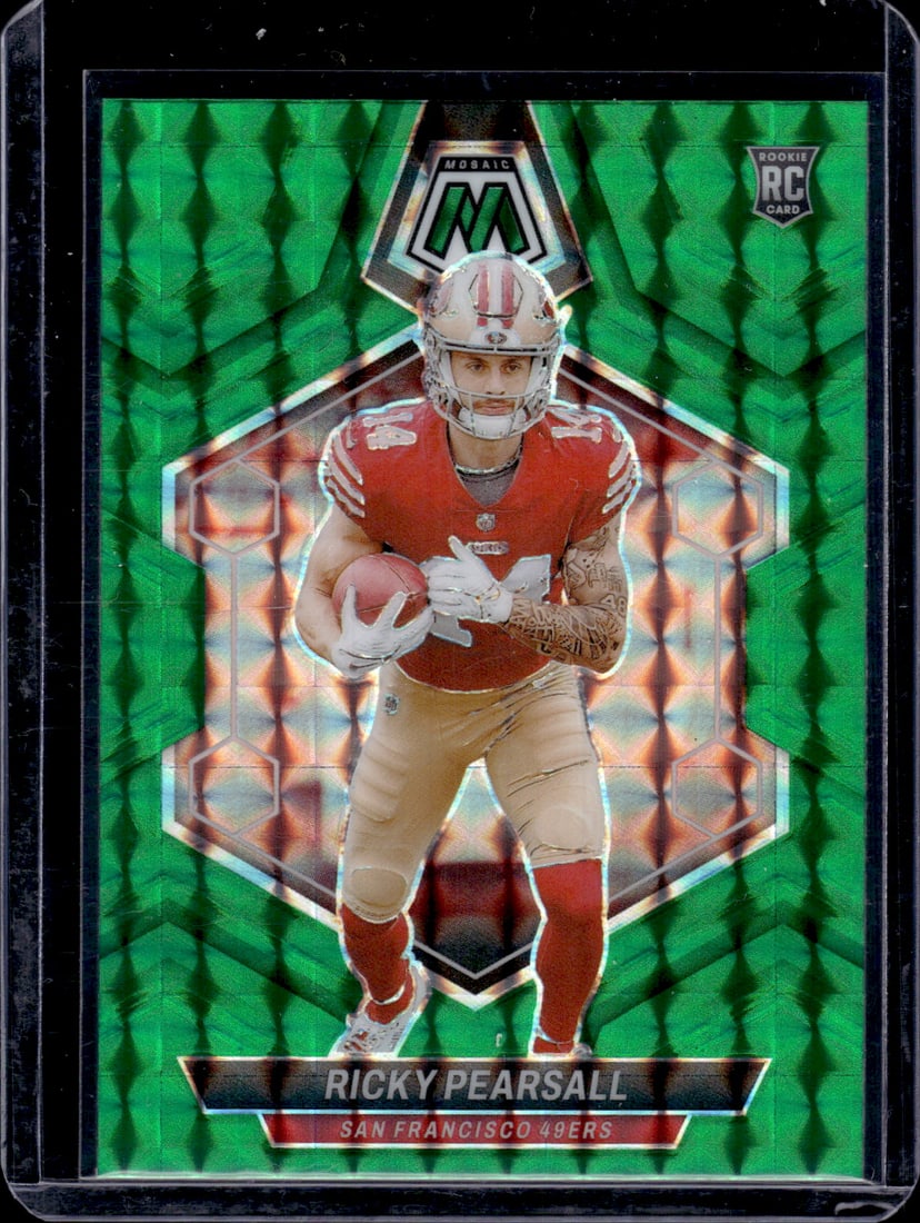 Ricky Pearsall Green Mosaic Prizm RC 2024 Panini Mosaic #331 (1 of 2)
