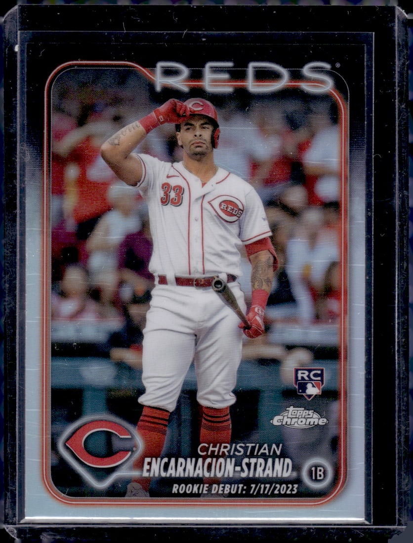 Christain Encarnacion-Strand Refractor RC 2024 Topps Chrome Update #USC92: Christain Encarnacion-Strand Refractor RC 2024 Topps Chrome Update #USC92