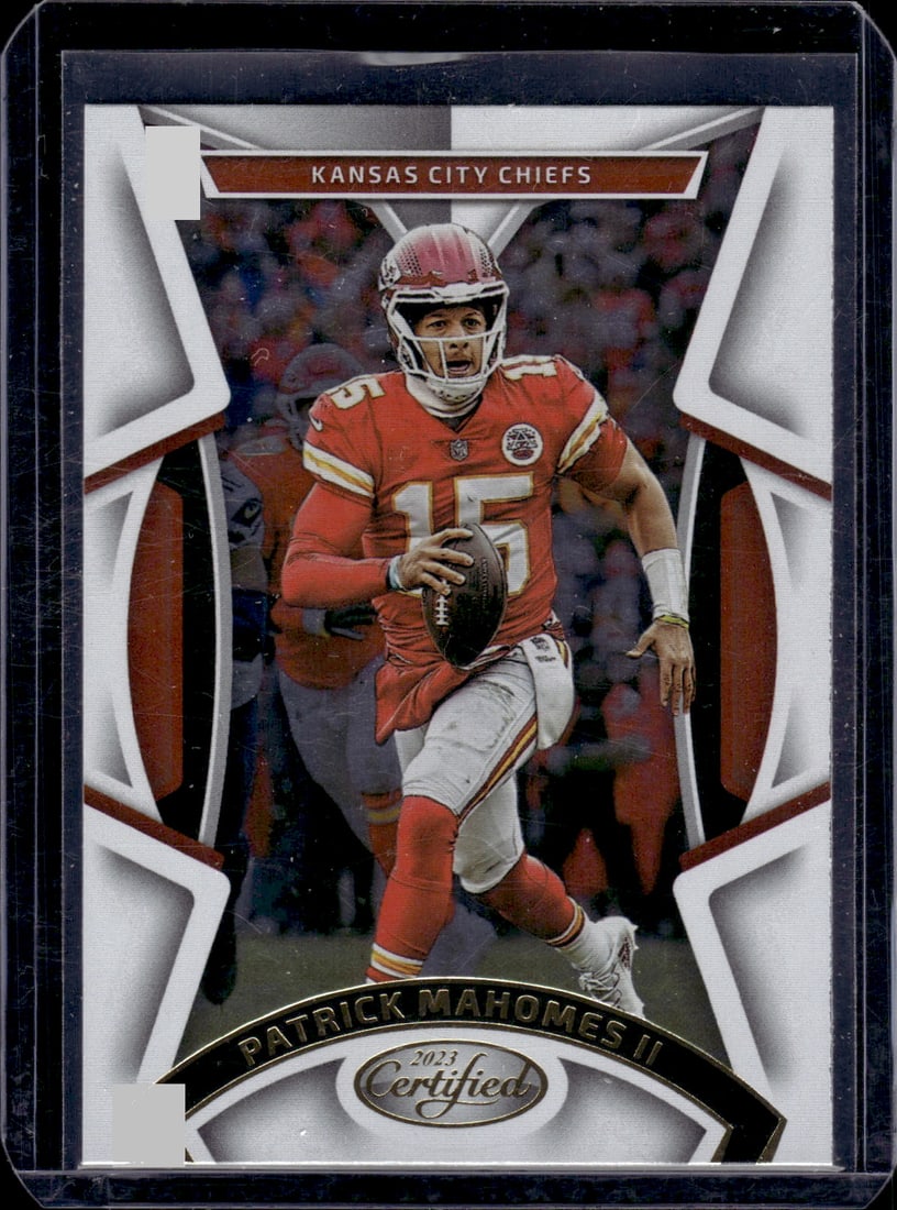 Patrick Mahomes 2023 Panini Certified #100: Patrick Mahomes 2023 Panini Certified #100