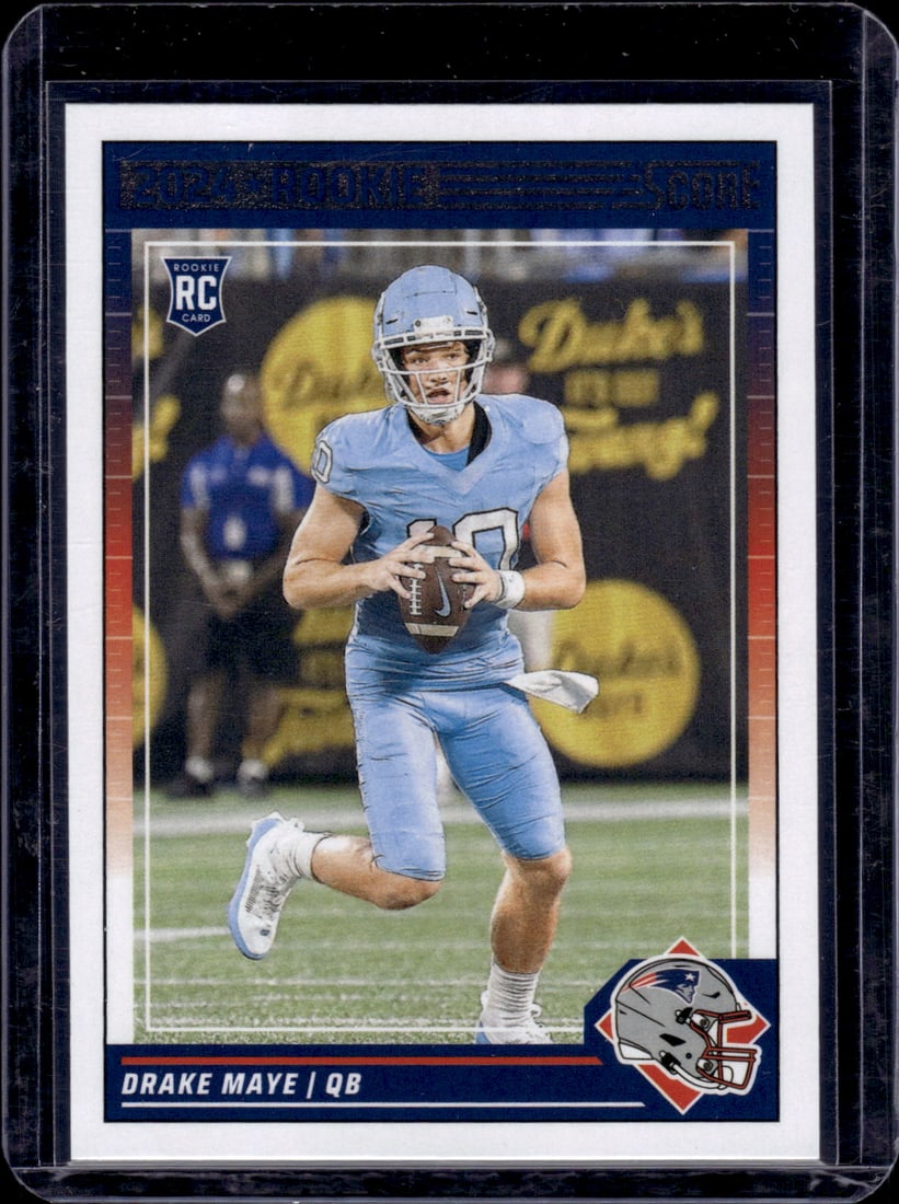 Drake Maye RC 2024 Panini Score #303: Drake Maye RC 2024 Panini Score #303