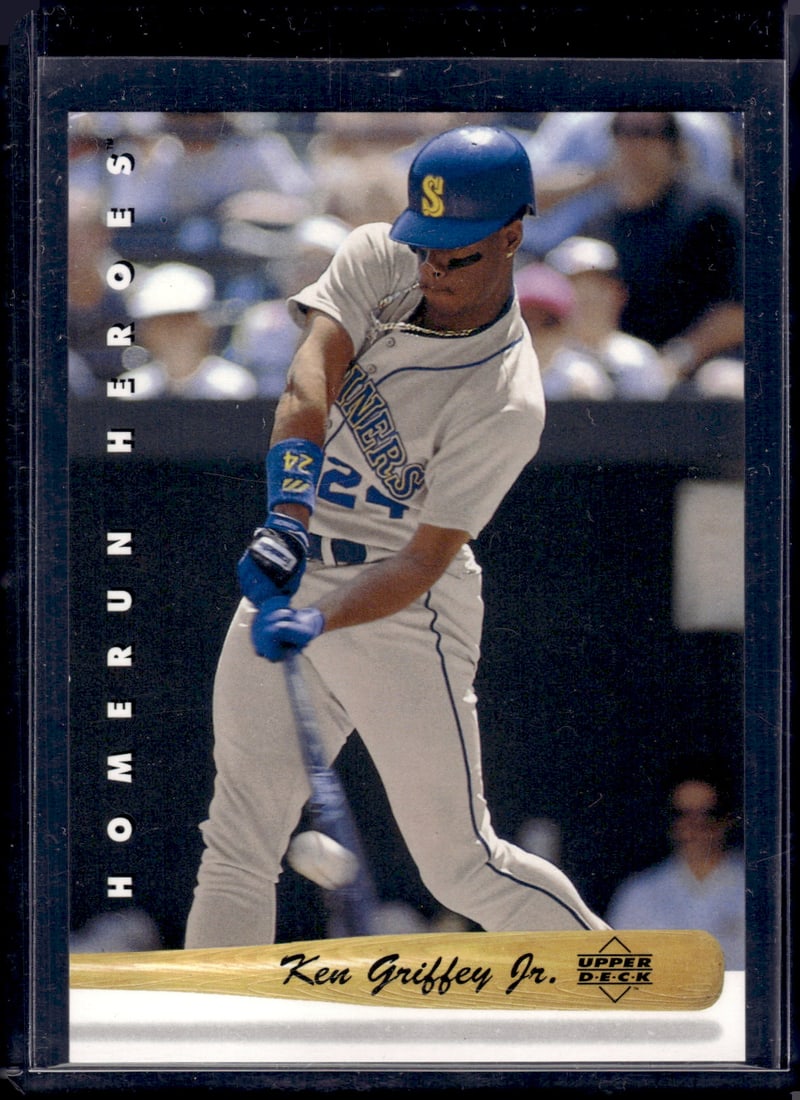 Ken Griffey Jr. Homerun Heroes 1992 Upper Deck #HR9 (1 of 2)