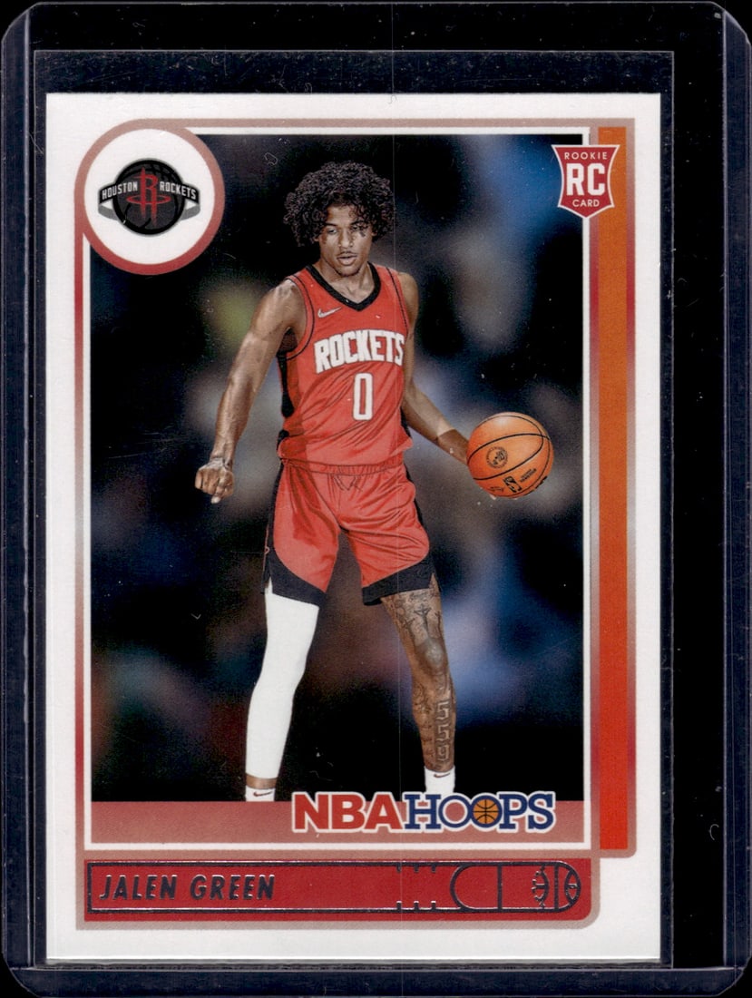 Jalen Green RC 2021-22 Panini NBA Hoops #218 (1 of 2)