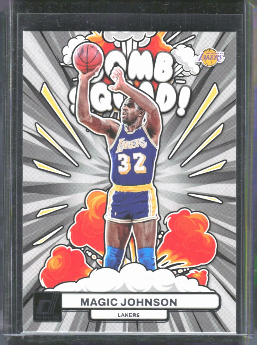 Magic Johnson Bomb Squad 2023-24 Donruss #20: Magic Johnson Bomb Squad 2023-24 Donruss #20