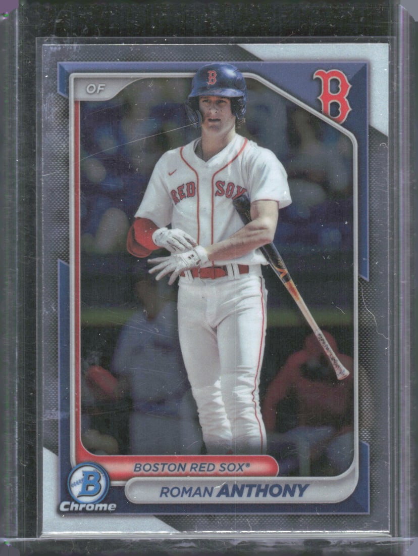 Roman Anthony Chrome Prospects 2024 Bowman #BCP-22: Roman Anthony Chrome Prospects 2024 Bowman #BCP-22