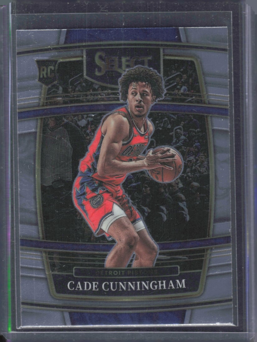 Cade Cunningham Rookie 2021-22 Panini Select #11 (1 of 2)