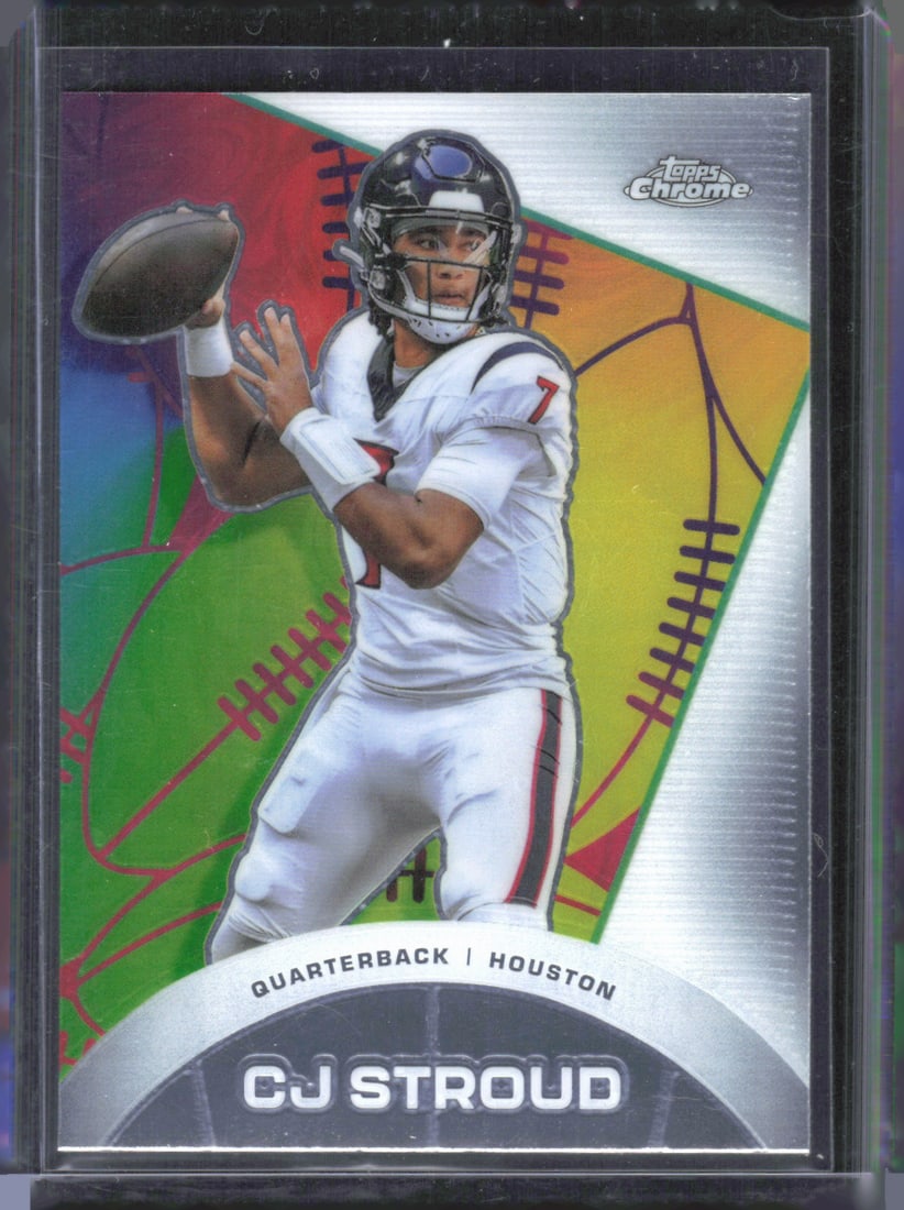 CJ Stroud Chrome All-Etch 2023 Topps Composite #CAE-23 (1 of 2)