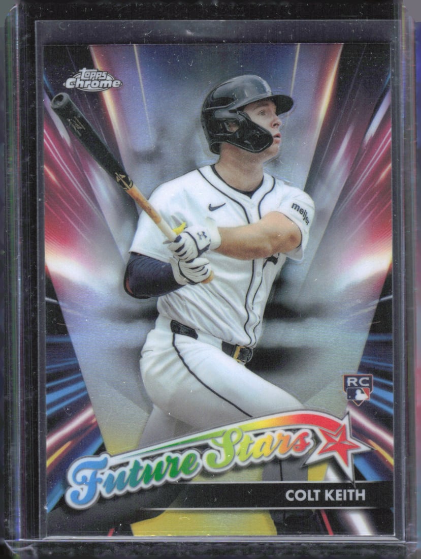 Colt Keith Future Stars 2024 Topps Chrome Update #FSU-20: Colt Keith Future Stars 2024 Topps Chrome Update #FSU-20