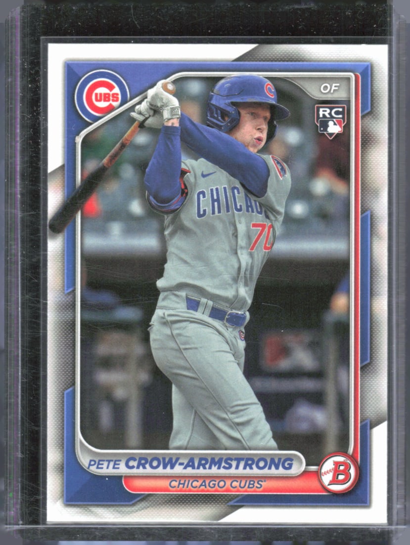 Pete Crow-Armstrong Rookie 2024 Bowman #85: Pete Crow-Armstrong Rookie 2024 Bowman #85