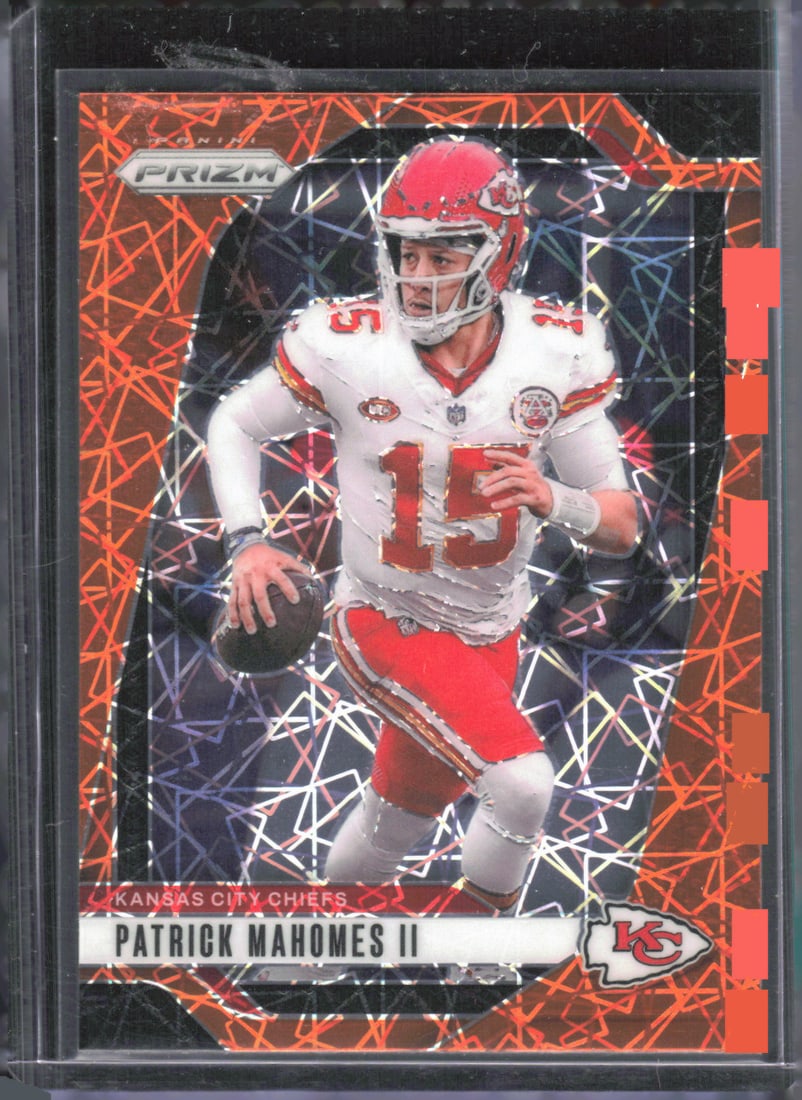 Patrick Mahomes Orange Velocity 2024 Panini Prizm #138 (1 of 2)
