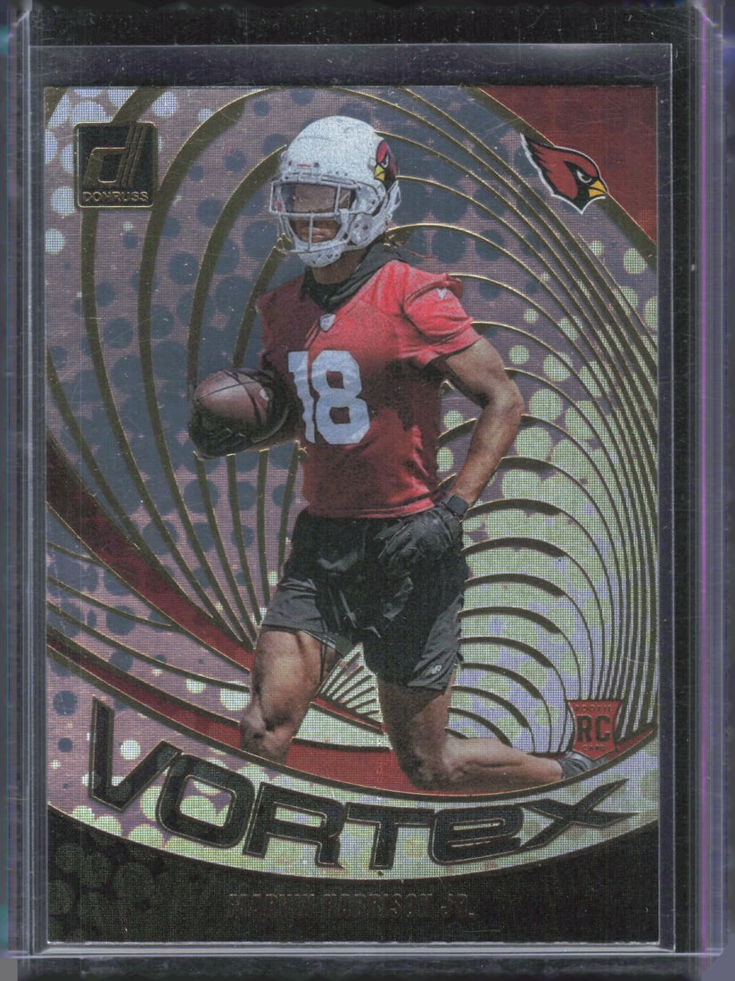Marvin Harrison Jr. Vortex 2024 Donruss #VOR-MHJ: Marvin Harrison Jr. Vortex 2024 Donruss #VOR-MHJ