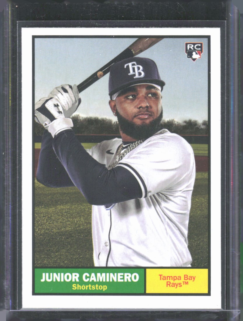 Junior Caminero Rookie 2024 Topps Archives #33: Junior Caminero Rookie 2024 Topps Archives #33