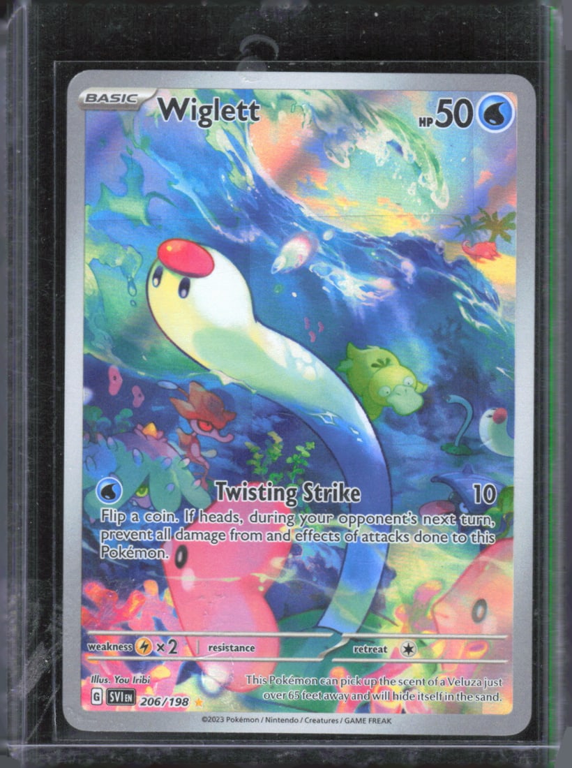 Wiglett Full Art 2023 Pokemon: Scarlet & Violet Base Set