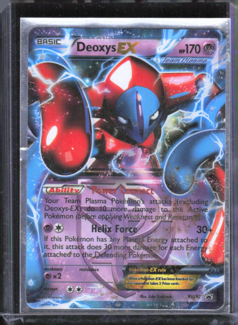 Deoxys ex Team Plasma 2013 Pokemon: Black And White Promos