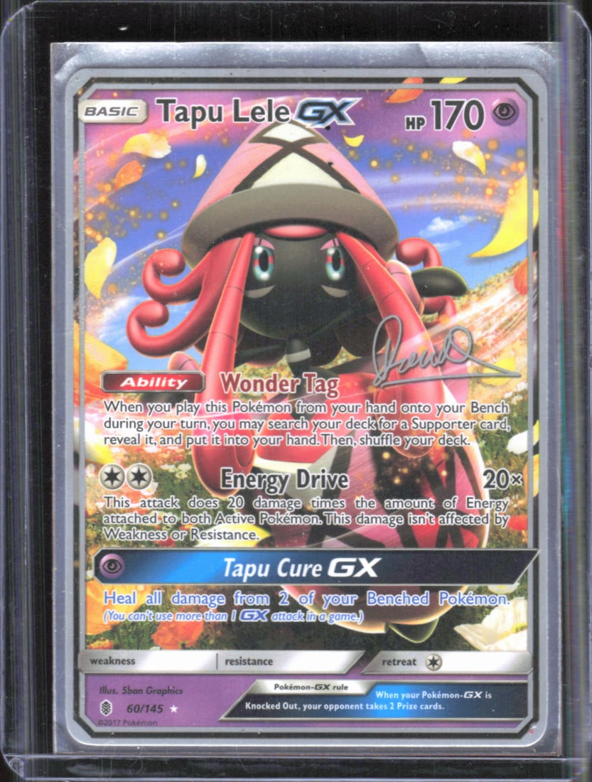 Tapu Lele gx Full Art 2017 Pokemon: Guardians Rising