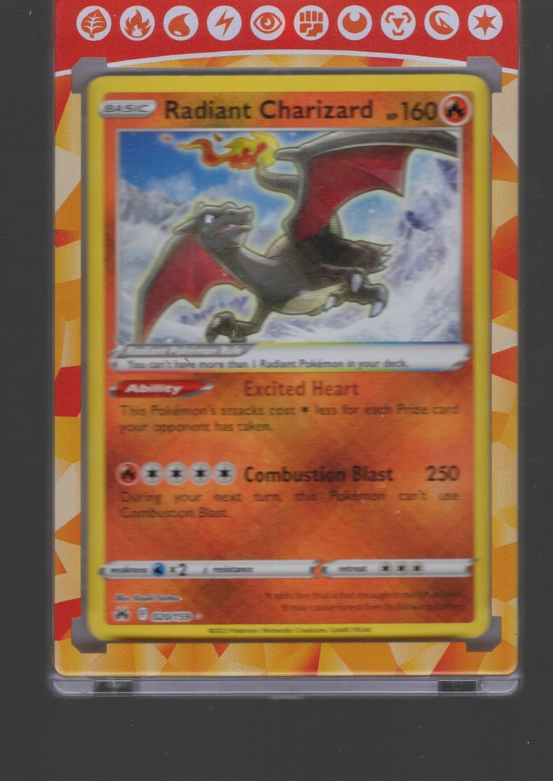 Radient Charizard Holo 2023 Pokemon: Crown Zenith