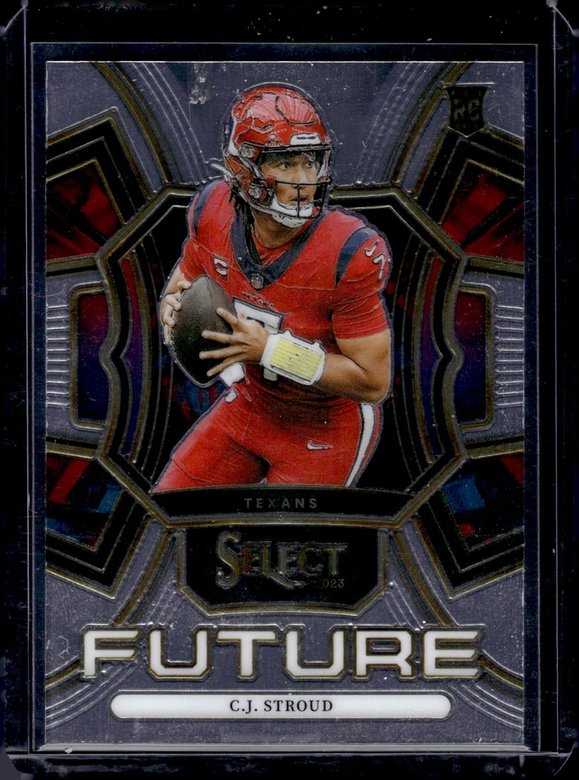 Cj Stroud Future RC 2023 Panini Select #FUT-CST: Cj Stroud Future RC 2023 Panini Select #FUT-CST
