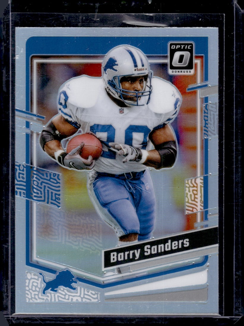 Barry Sanders Holo Prizm 2023 Donruss Optic #60 (1 of 2)