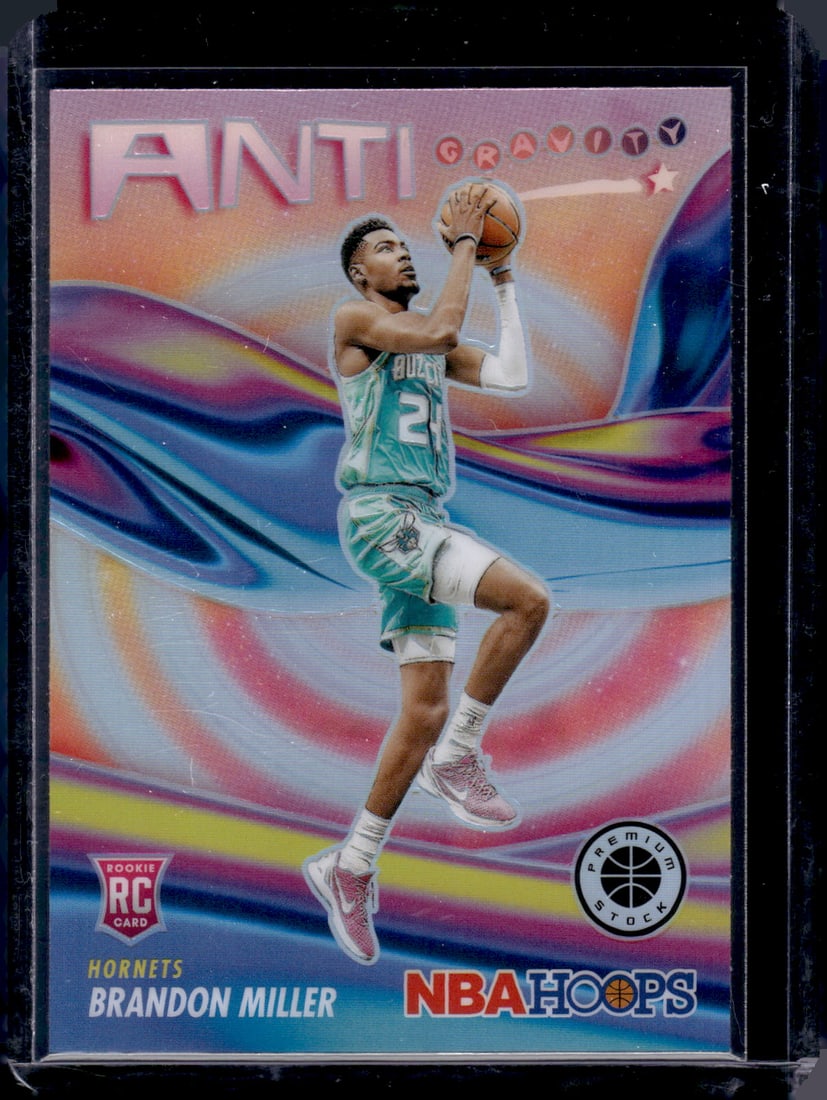 Brandon Miller Anti Gravity Silver Prizm RC 2023-24 Panini Premium Stock #11 (1 of 2)