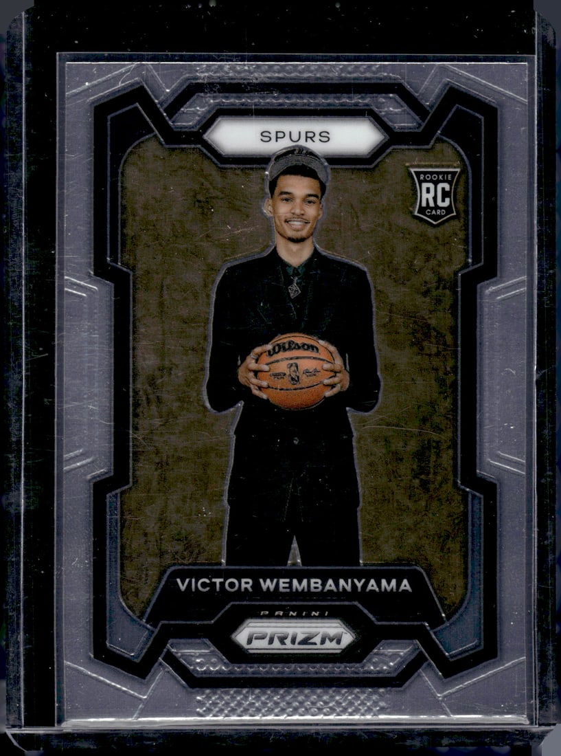 Victor Wembanyama Image Variation RC 2023-24 Panini Prizm #136: Victor Wembanyama Image Variation RC 2023-24 Panini Prizm #136