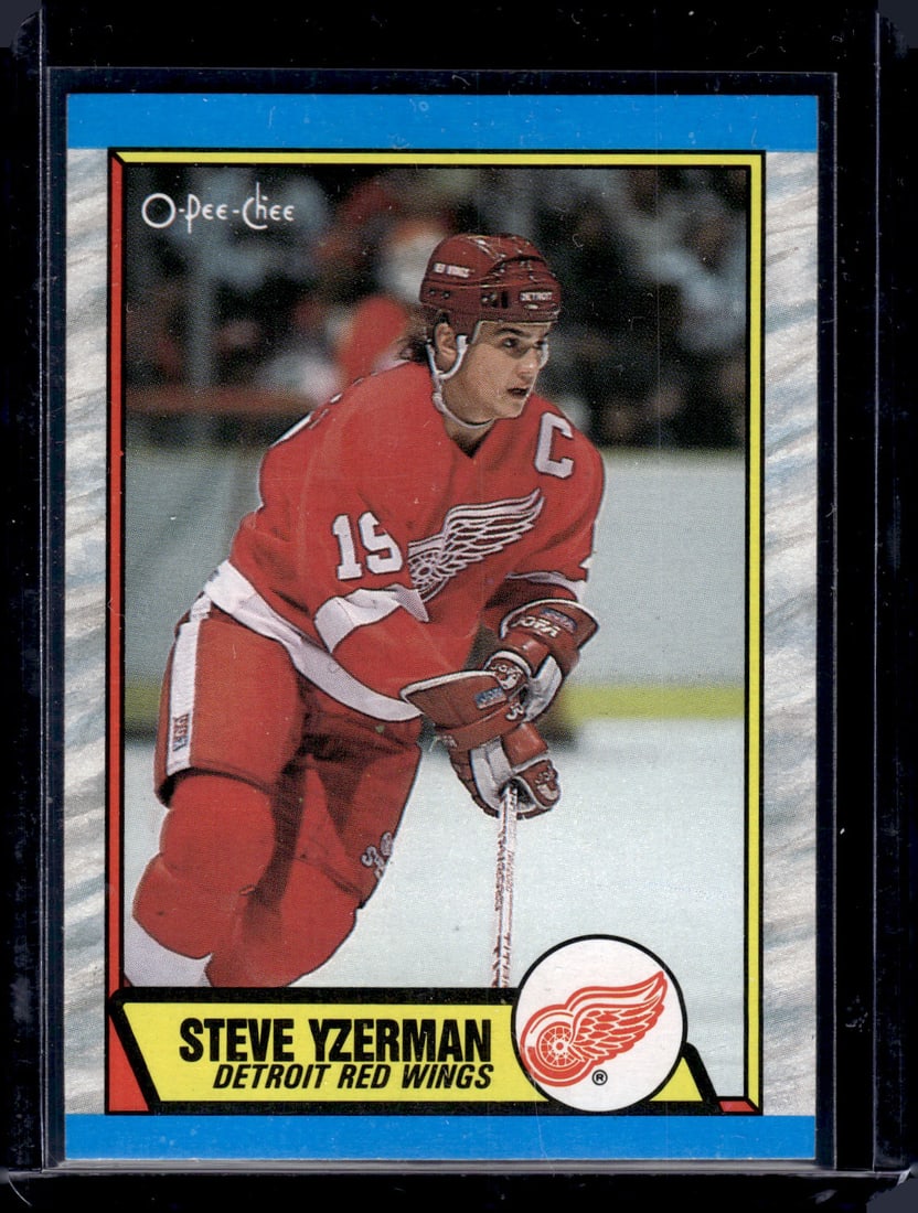 Steve Yzerman 1989 O-Pee-Chee #83 (1 of 2)