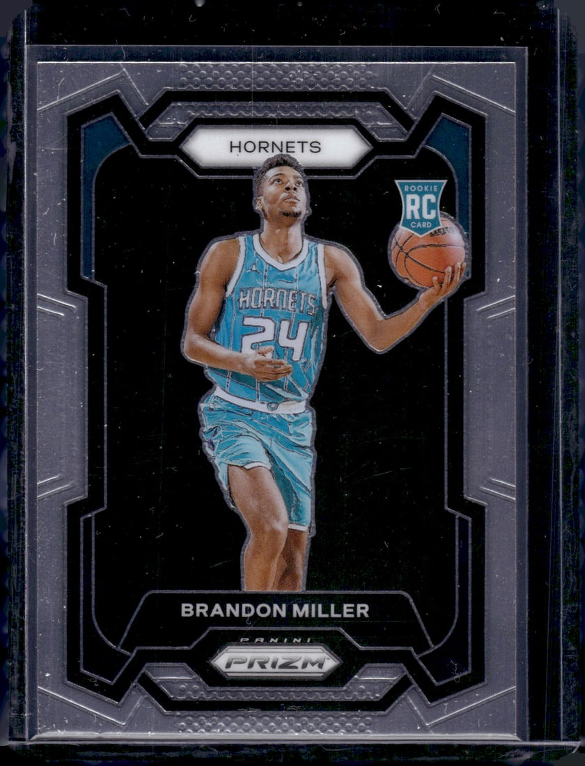 Brandon Miller RC 2023-24 Panini Prizm #152: Brandon Miller RC 2023-24 Panini Prizm #152