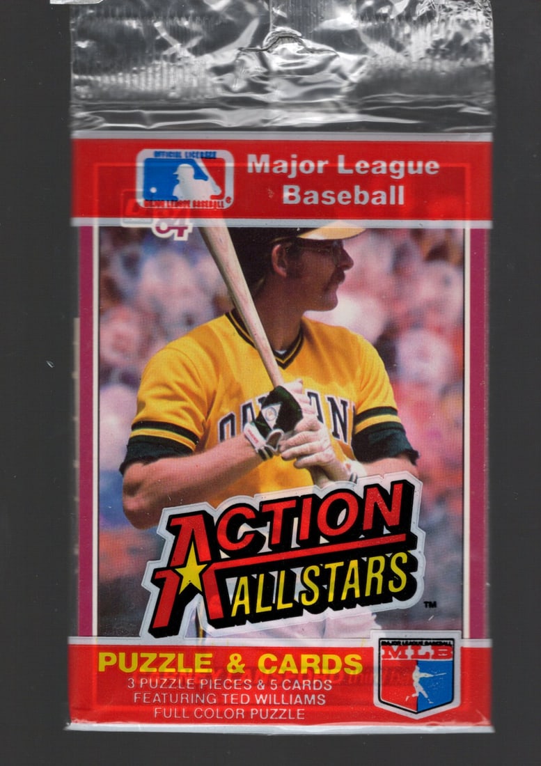 1984 Donruss Action All-stars Baseball Jumbo Card Pack - You Receive the Pack Pictured: 1984 Donruss Action All-stars Baseball Jumbo Card Pack - You Receive the Pack Pictured