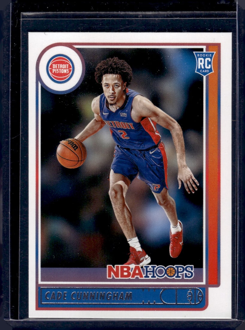 Cade Cunningham RC 2021-22 Panini NBA Hoops #201: Cade Cunningham RC 2021-22 Panini NBA Hoops #201