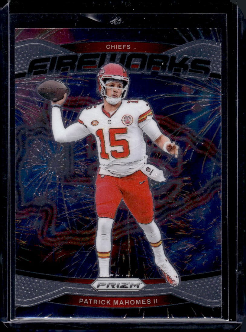 Patrick Mahomes Fireworks 2024 Panini Prizm #1 (1 of 2)
