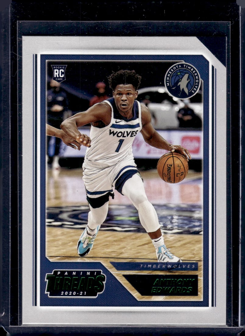 Anthony Edwards Green RC 2020-21 Panini Chronicles Threads #87 (1 of 2)