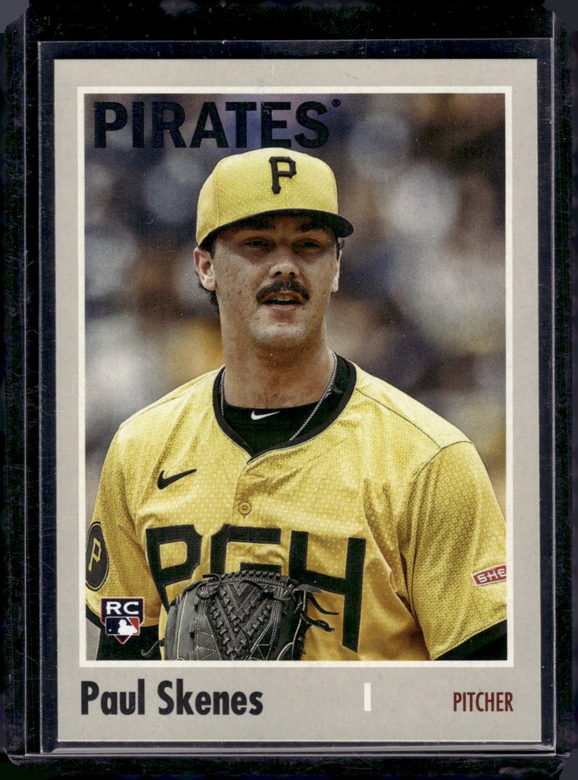 Paul Skenes RC 2024 Topps Archives #200: Paul Skenes RC 2024 Topps Archives #200