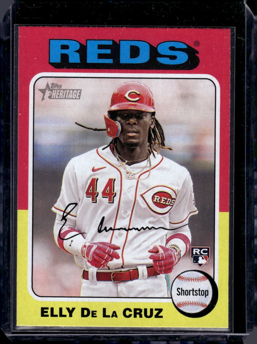 Elly De La Cruz RC 2024 Topps Heritage #473: Elly De La Cruz RC 2024 Topps Heritage #473