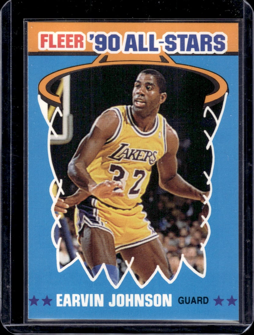 Magic Johnson '90s All-Stars 1990 Fleer #4 (1 of 2)