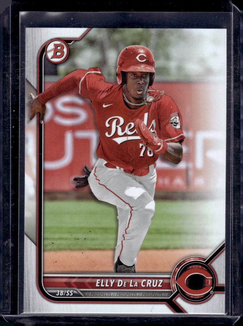 Elly De La Cruz Prospects 2022 Bowman Draft #BD-80: Elly De La Cruz Prospects 2022 Bowman Draft #BD-80