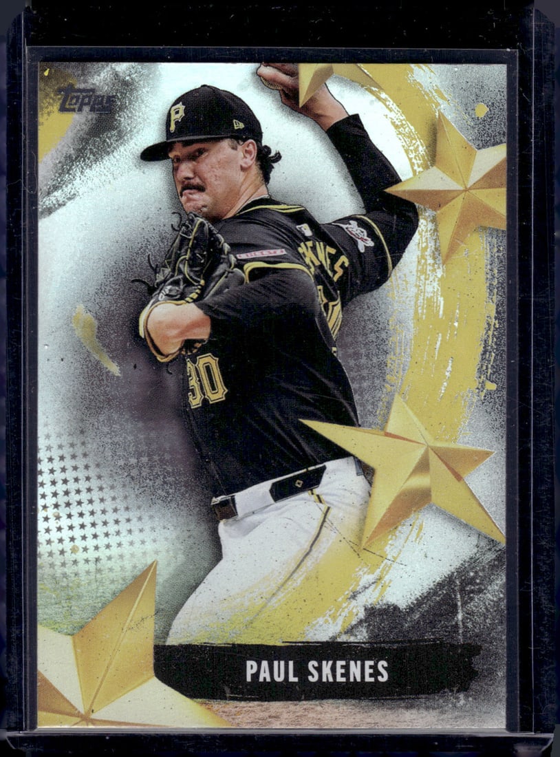 Paul Skenes Stars of MLB 2025 Topps Series One #SMBL-27 (2nd Year): Paul Skenes Stars of MLB 2025 Topps Series One #SMBL-27 (2nd Year)