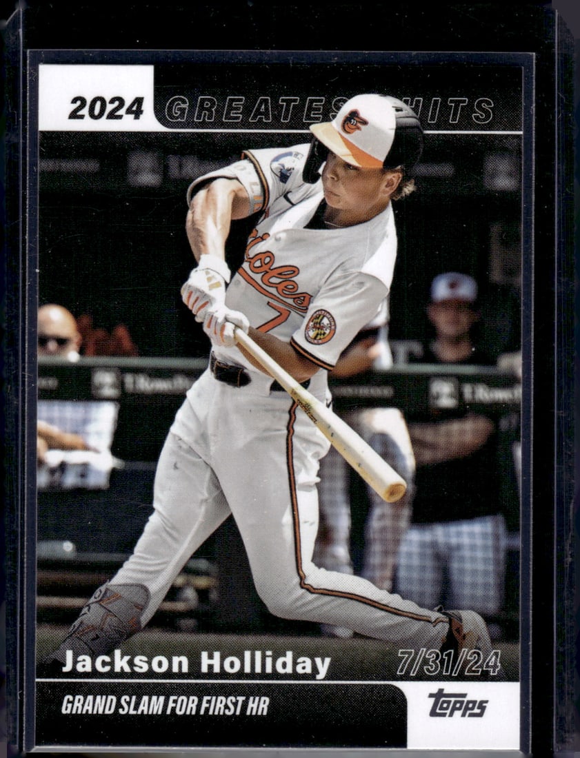 Jackson Holliday Greatest Hits 2025 Topps Series One #GH-11: Jackson Holliday Greatest Hits 2025 Topps Series One #GH-11