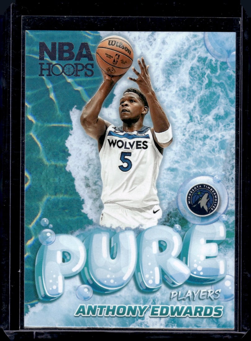 Anthony Edwards Pure Players 2024-25 Panini NBA Hoops #4: Anthony Edwards Pure Players 2024-25 Panini NBA Hoops #4