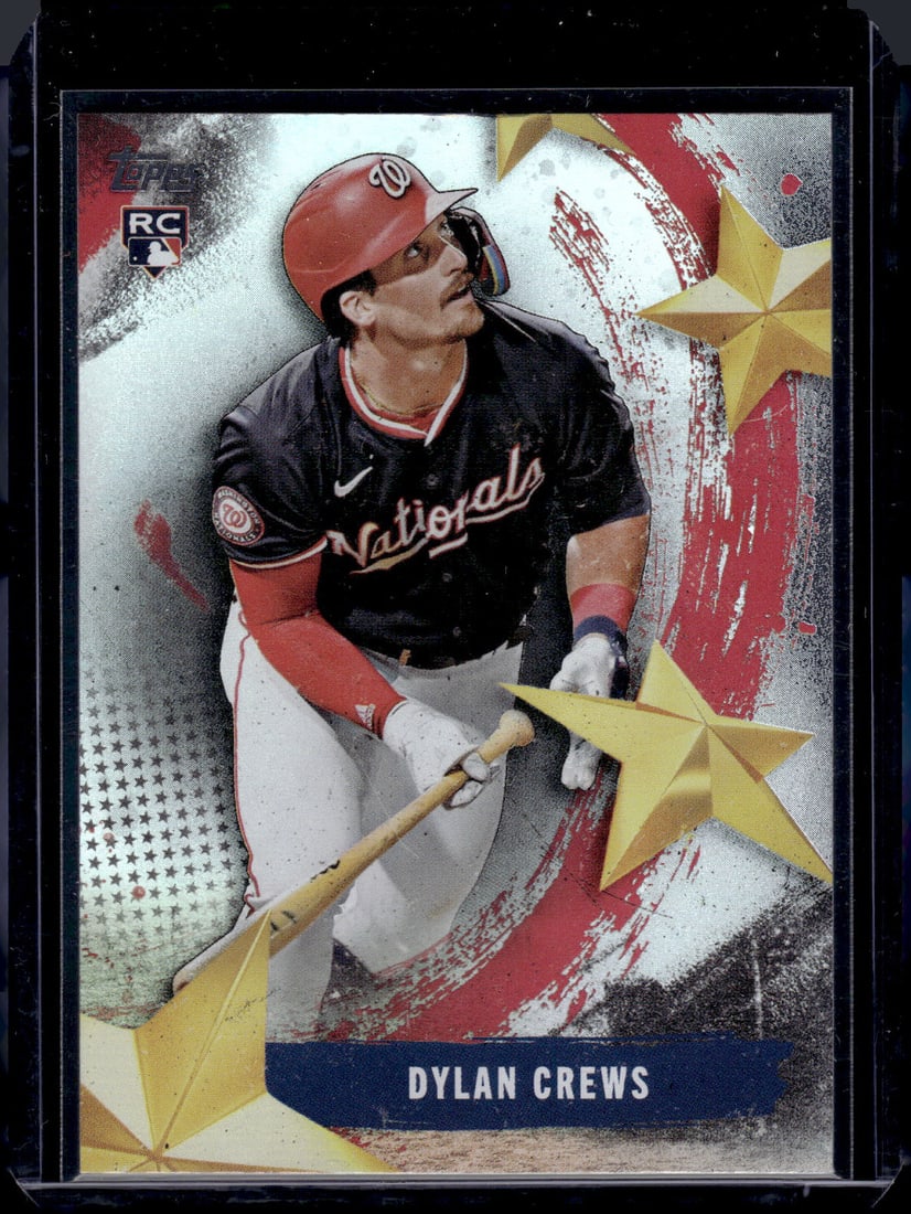 Dylan Crews Stars of MLB RC 2025 Topps Series One #SMLB-30: Dylan Crews Stars of MLB RC 2025 Topps Series One #SMLB-30