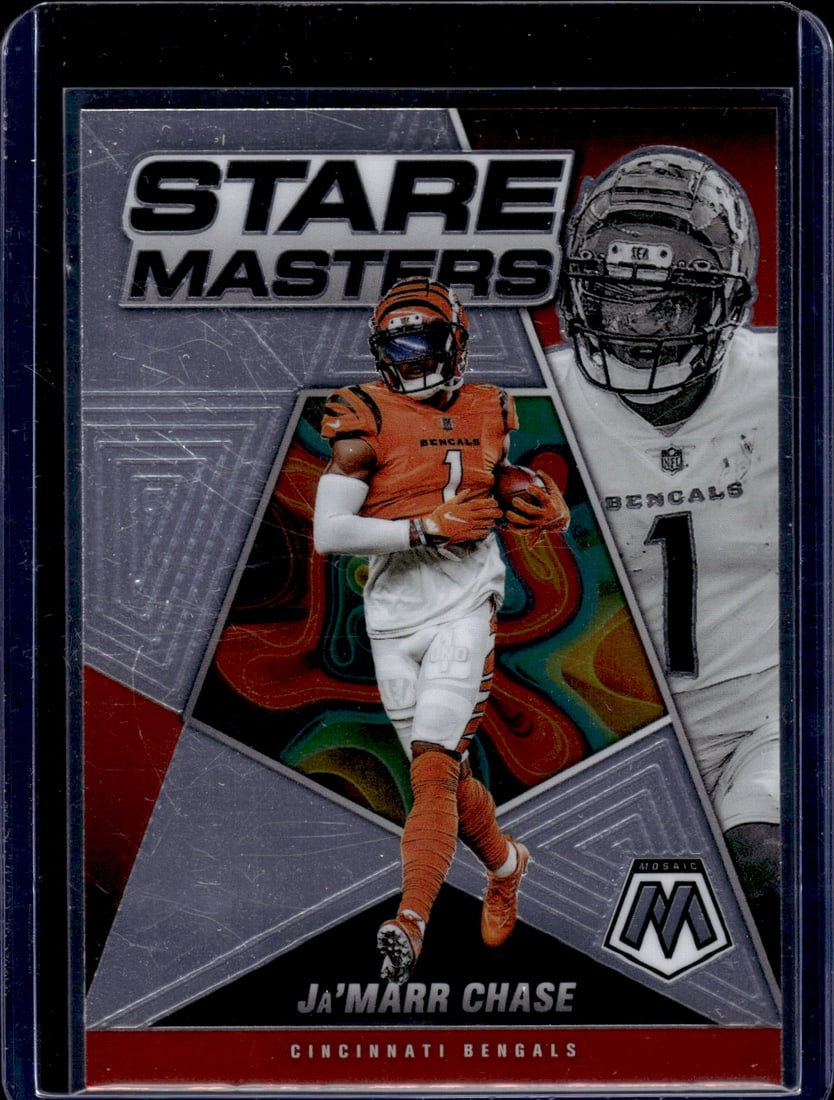 Ja'Marr Chase Staremasters 2022 Panini Mosaic #SM-15 (1 of 2)