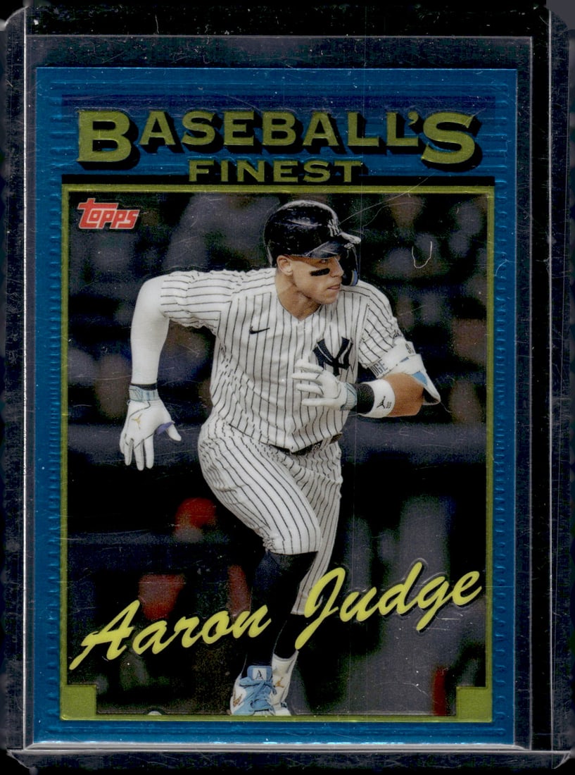 Aaron Judge Baseball's Finest 2024 Topps Finest #93-10: Aaron Judge Baseball's Finest 2024 Topps Finest #93-10