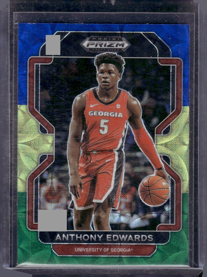 Anthony Edwards Blue/Yellow/Green Choice Prizm 2022 Panini Prizm Draft Picks #3: Anthony Edwards Blue/Yellow/Green Choice Prizm 2022 Panini Prizm Draft Picks #3