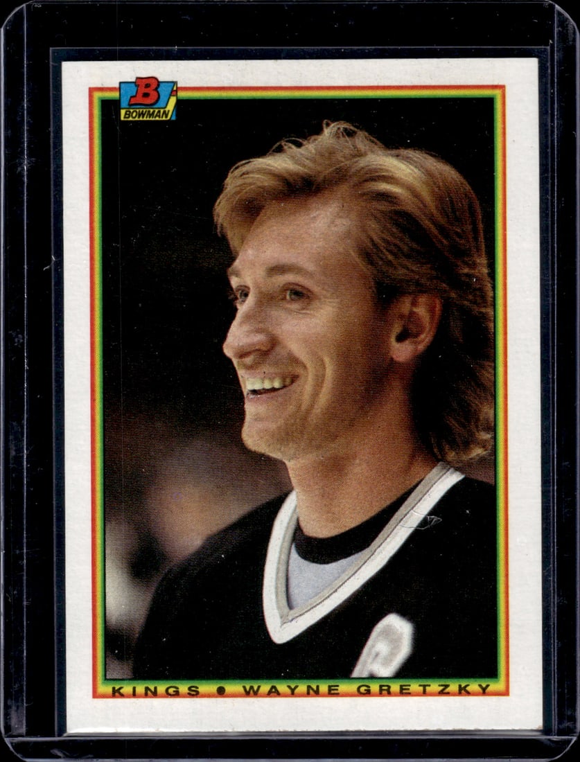 Wayne Gretzky 1990 Bowman #143: Wayne Gretzky 1990 Bowman #143