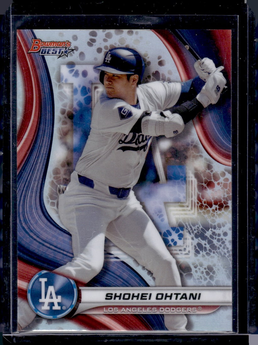 Shohei Ohtani Refractor 2024 Bowman's Best #33: Shohei Ohtani Refractor 2024 Bowman's Best #33
