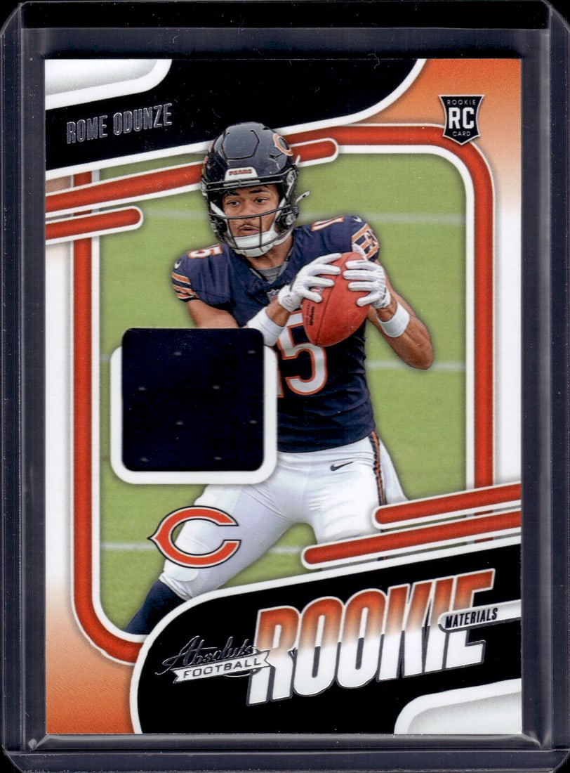 Rome Odunze RC Patch 2024 Panini Absolute #ARM-ROE (1 of 2)