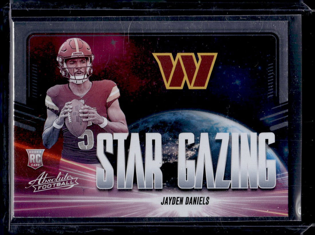 Jayden Daniels Stargazing RC 2024 Panini Absolute #SG-JDS (1 of 2)