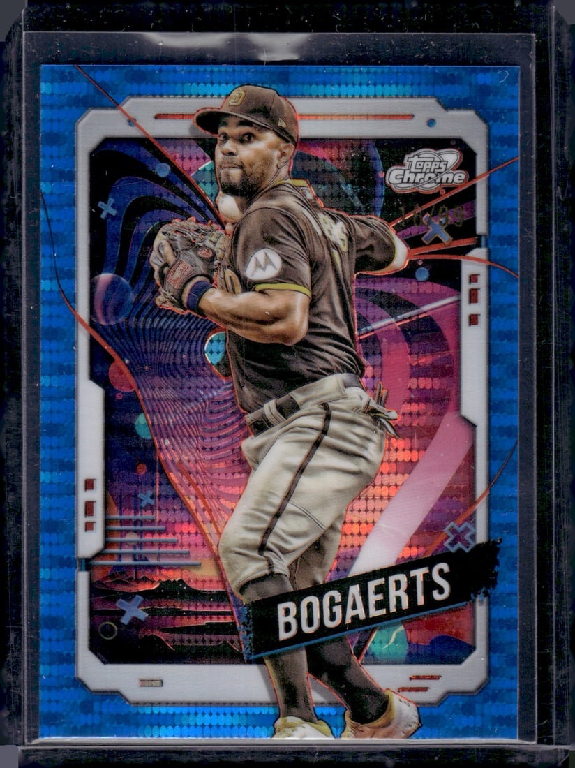 Xander Bogaerts Blue Moon Refractor /99 2024 Topps Cosmic Chrome #115 (1 of 2)