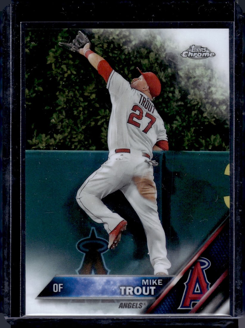 Mike Trout 2016 Topps Chrome #1 (1 of 2)