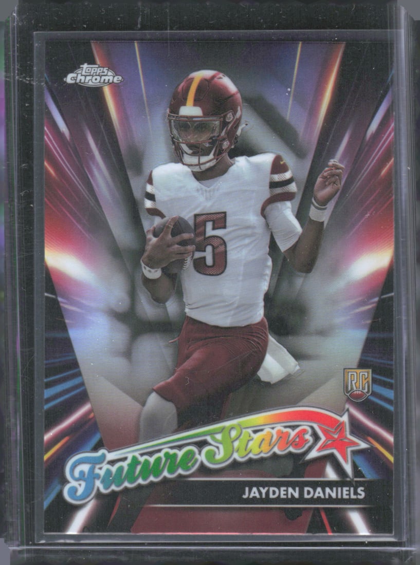 Jayden Daniels Future Stars Refractor RC 2024 Topps Chrome #FS-2 (1 of 2)