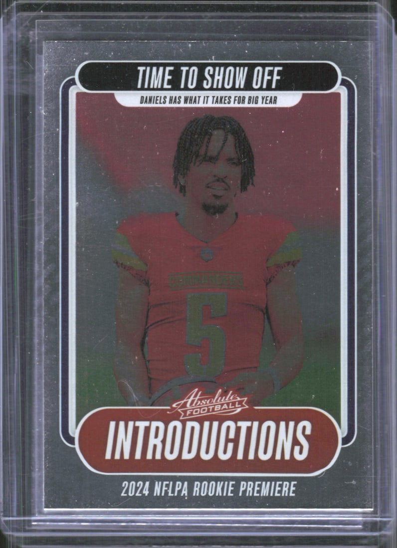 Jayden Daniels Introductions RC 2024 Panini Absolute #I-JDS (1 of 2)