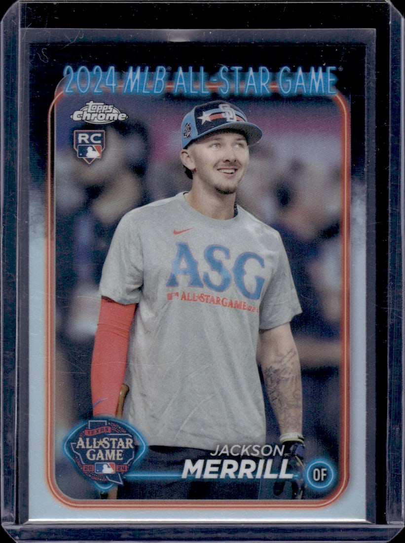 Jackson Merrill All Star Game Refractor RC 2024 Topps Chrome Update #ASGC-49 (1 of 2)